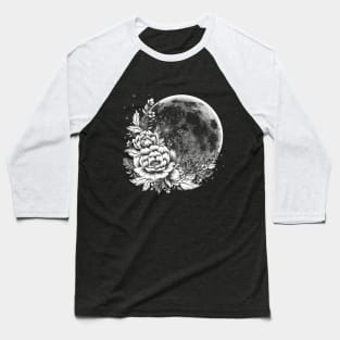 Moon Flower Baseball T-Shirt